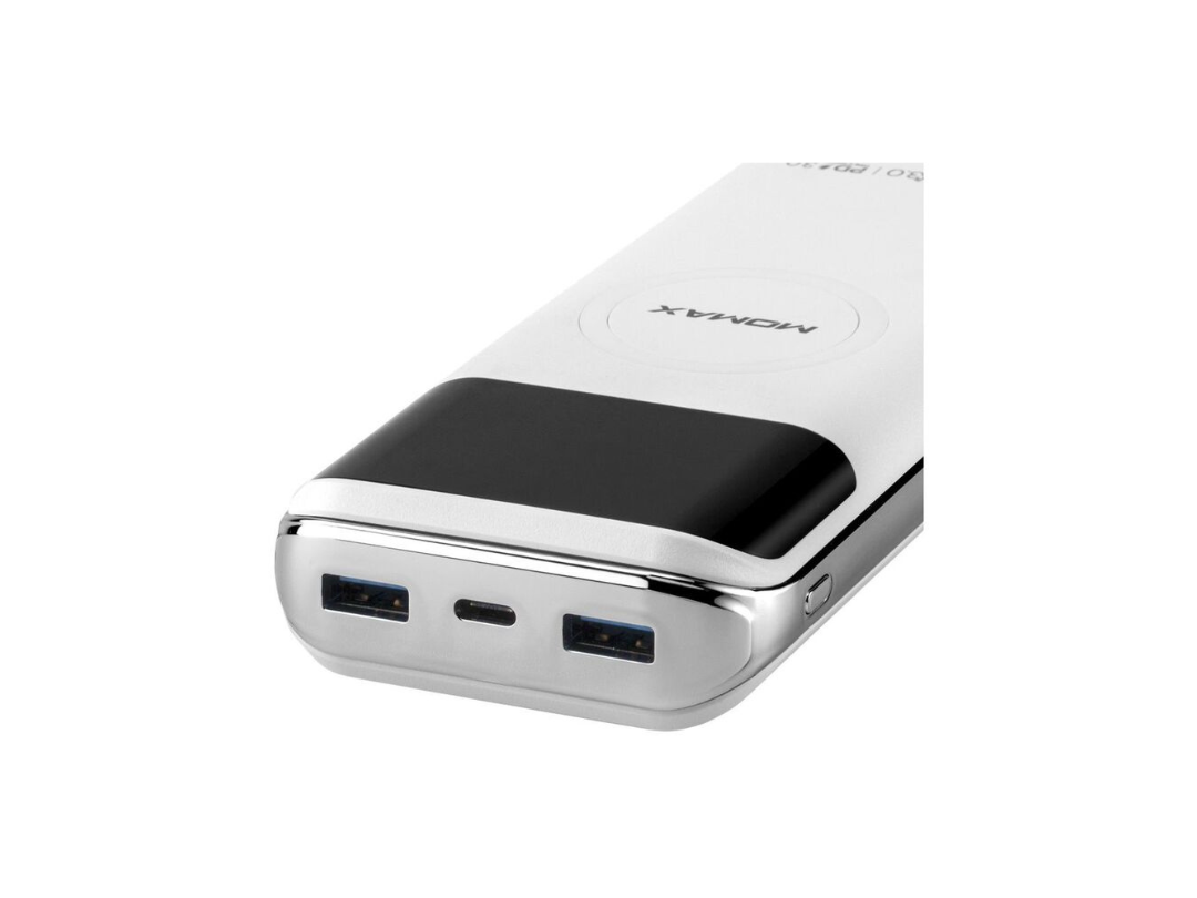 Buy Momax Q.Power Air 2+ 20000mAh Wireless Power Bank - White in Qatar Buy Momax Q.Power Air 2+ 20000mAh Wireless Power Bank - White in Qatar